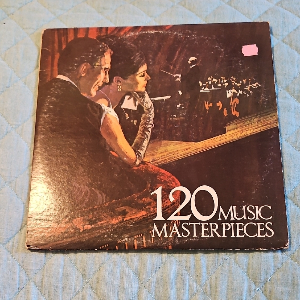 (3 For $15) 120 Music Masterpieces Vinyl Record